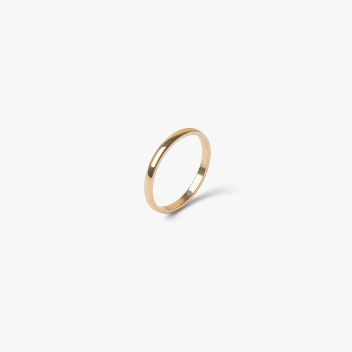 Minimalist Ring Gold #material_gold
