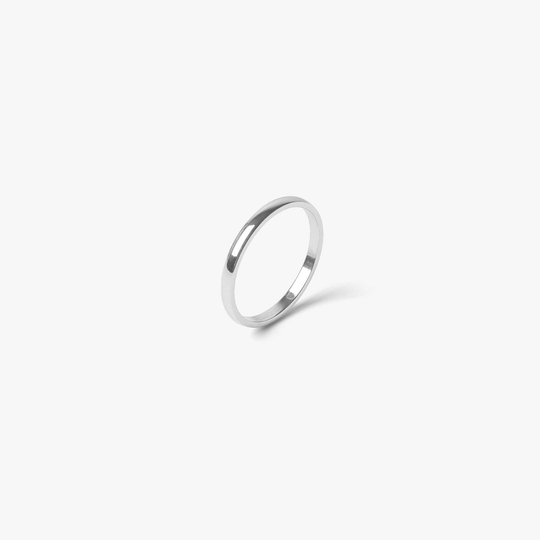 Minimalist Ring Silver #material_silver