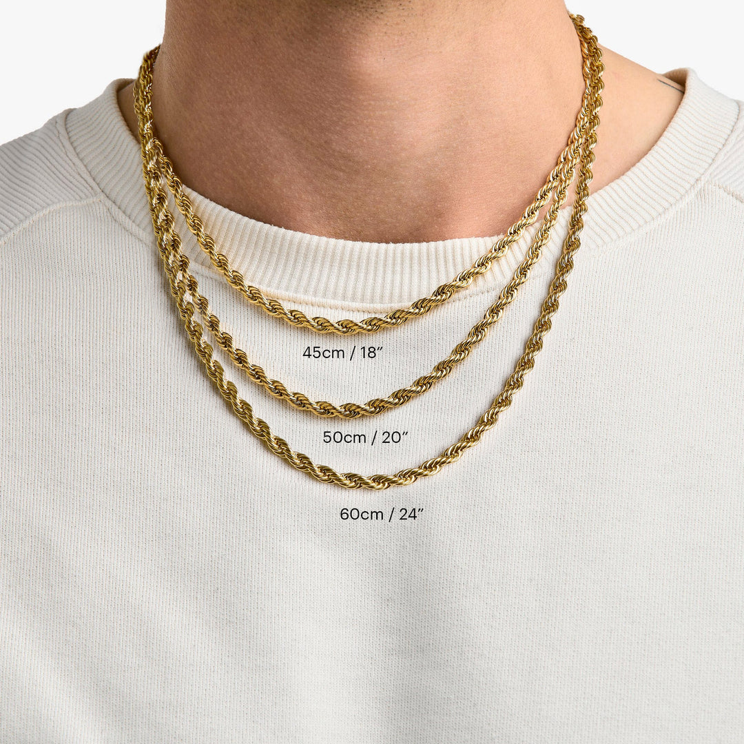 THICK ROPE CHAIN – CITY OF GOLD