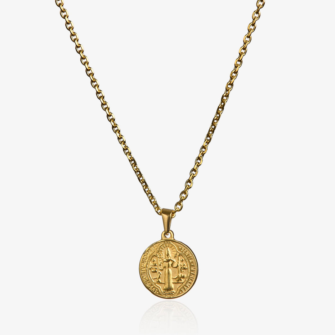 El Peso Necklace Gold #material_gold