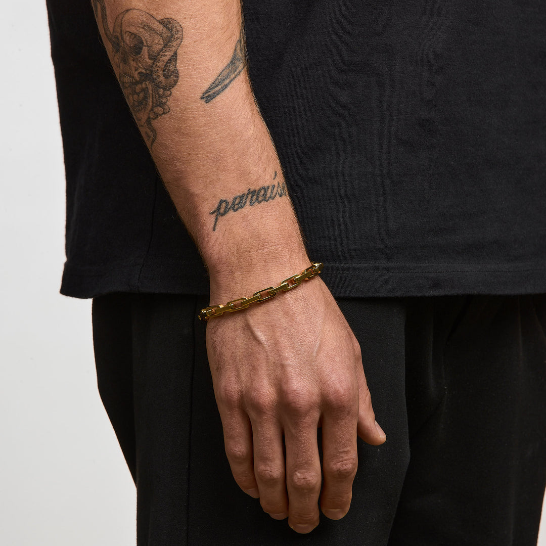 Amsterdam Bracelet Gold #material_gold