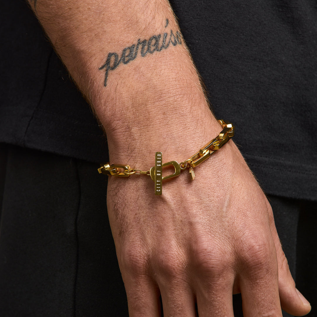 Amsterdam Bracelet Gold #material_gold