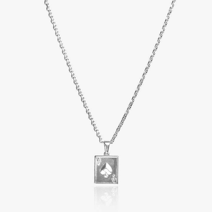 Stay Lucky Necklace Silver #material_silver