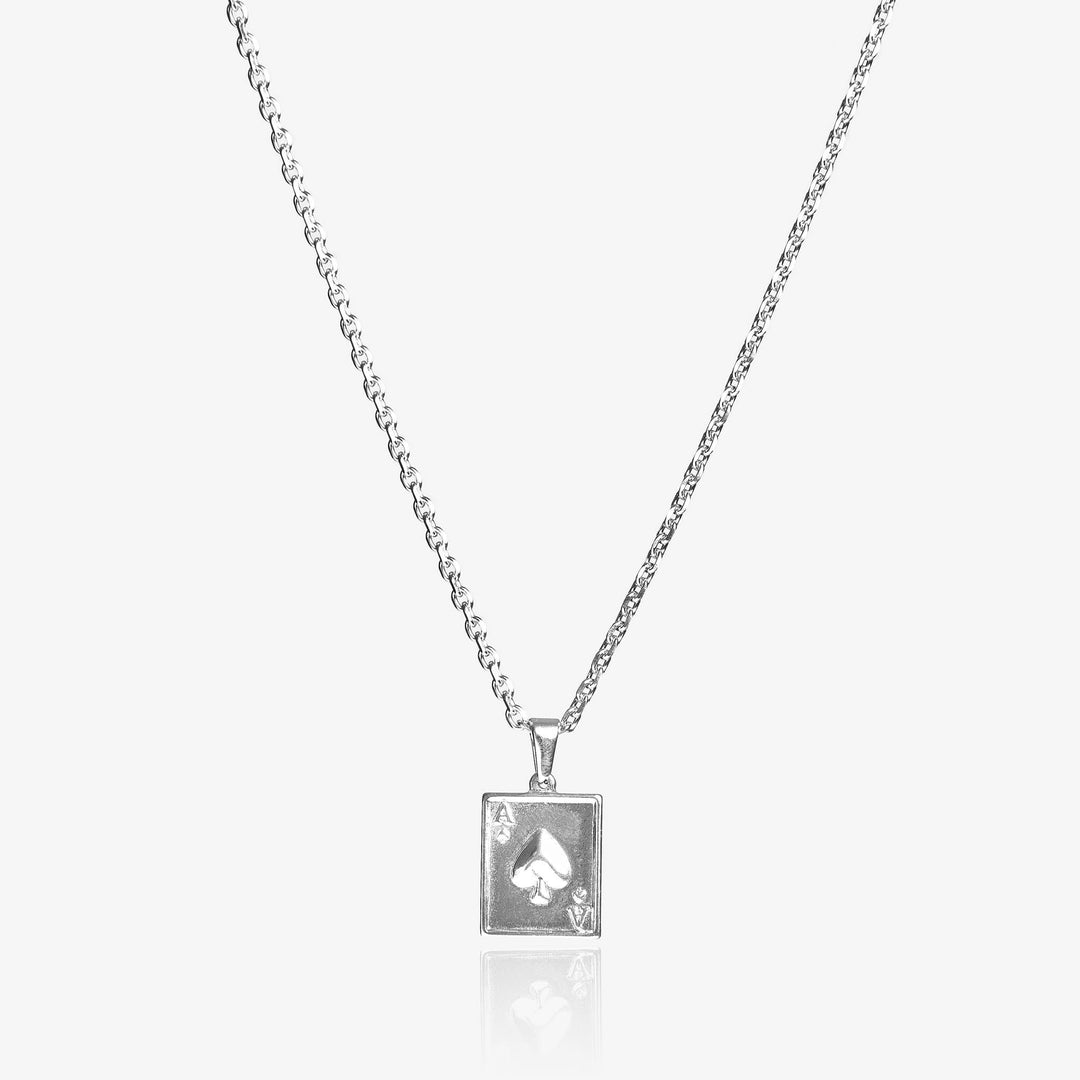 Stay Lucky Necklace Silver #material_silver