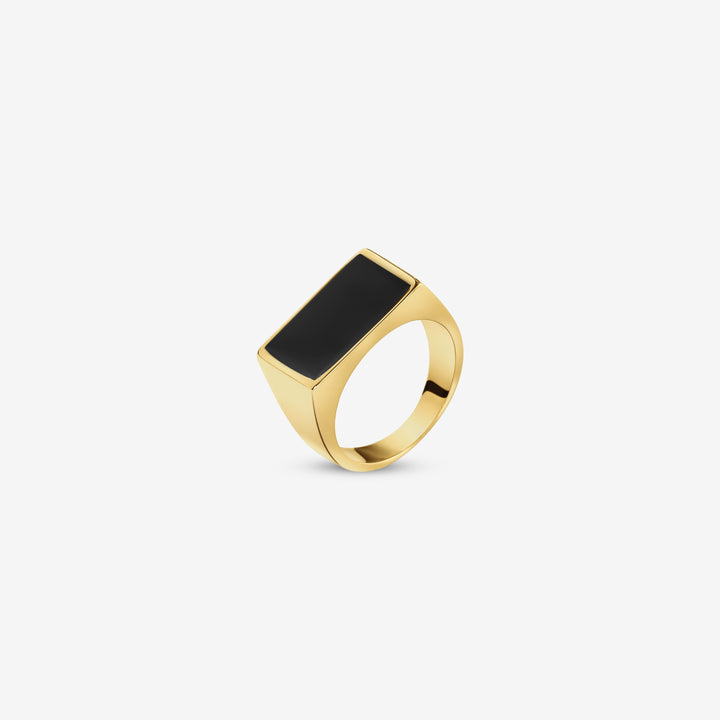 Baguette ring Gold #material_gold