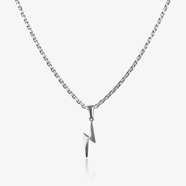 Electric Feel Necklace Silver #material_silver
