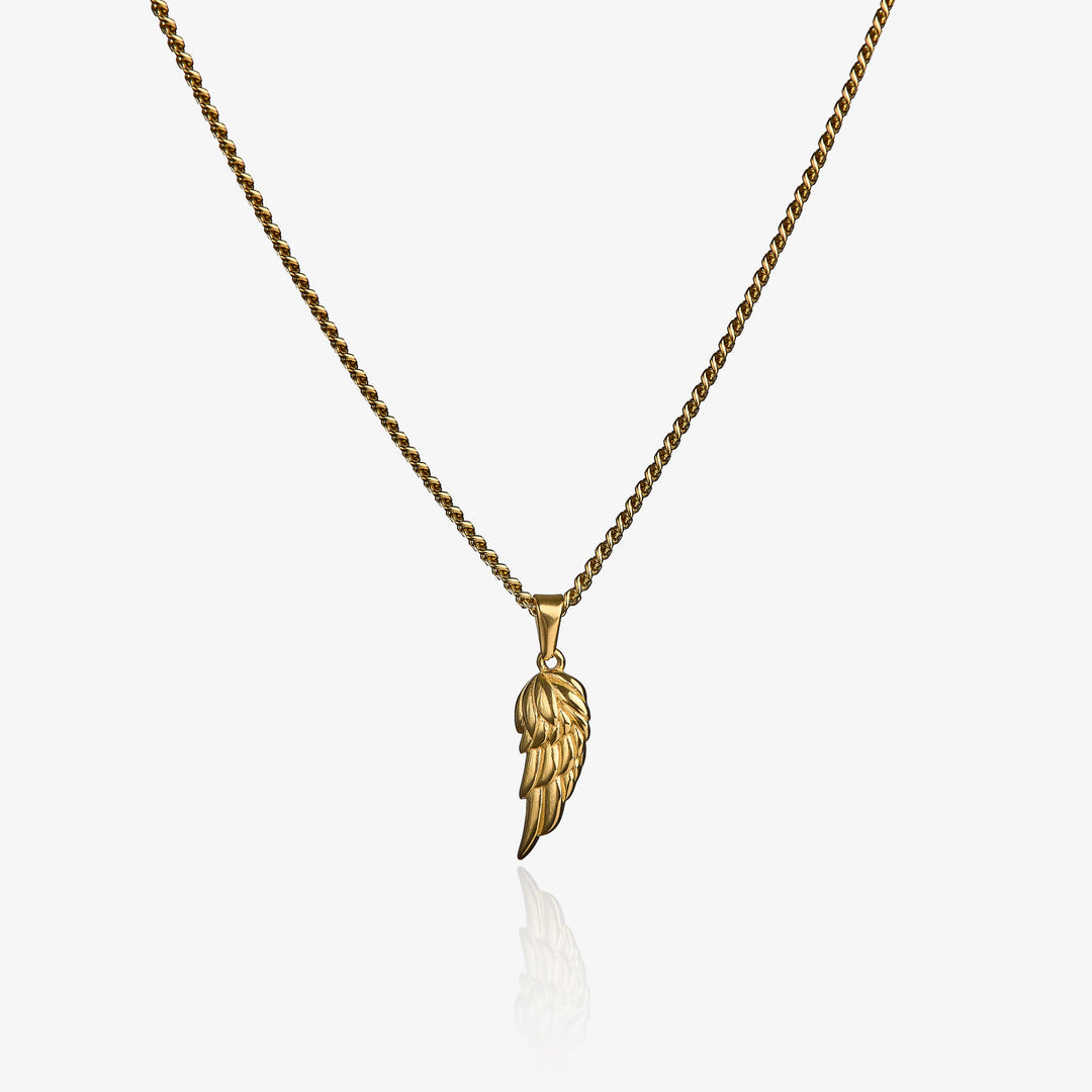 Pegasus Necklace Gold #material_gold